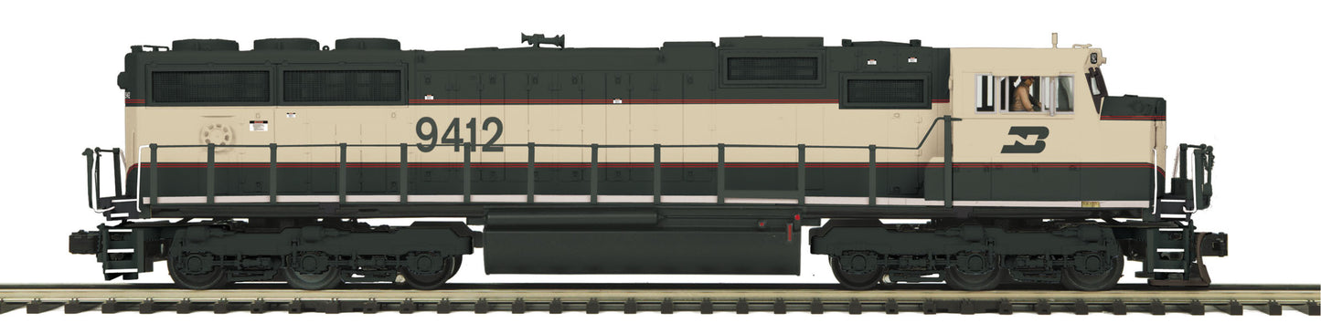 MTH 20-20449-1 Burlington Northern SD70Mac Diesel Engine with PS3 #9412