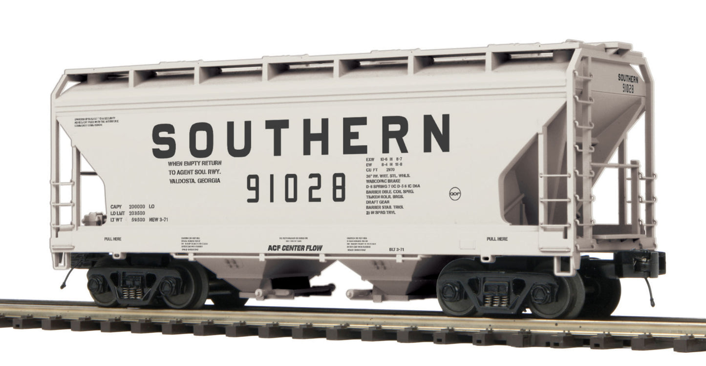 MTH 20-97825 O Southern Railway 2-Bay Centerflow Hopper #91028