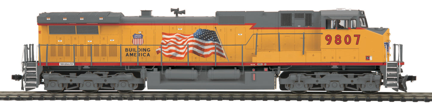 MTH 80-2308-1 HO Union Pacific Dash-9 Diesel Engine with Proto-Sound 3 #9807