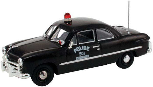 MTH 30-50095 O 1950 Ford Chicago Police Department 2-Door Coupe