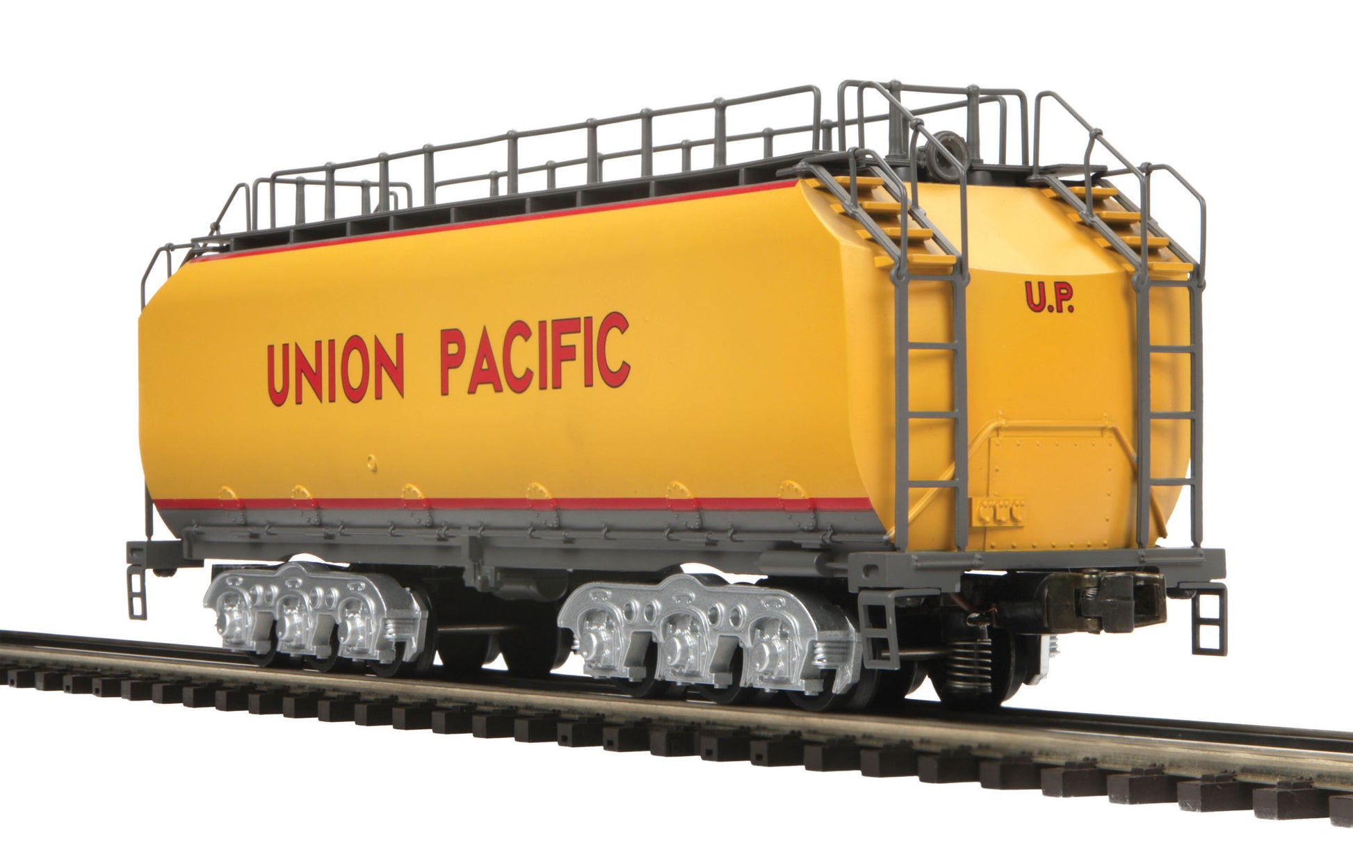 MTH 20-3560 O Union Pacific Auxiliary Water Tender I 3-Rail with Hi-Rail Wheels