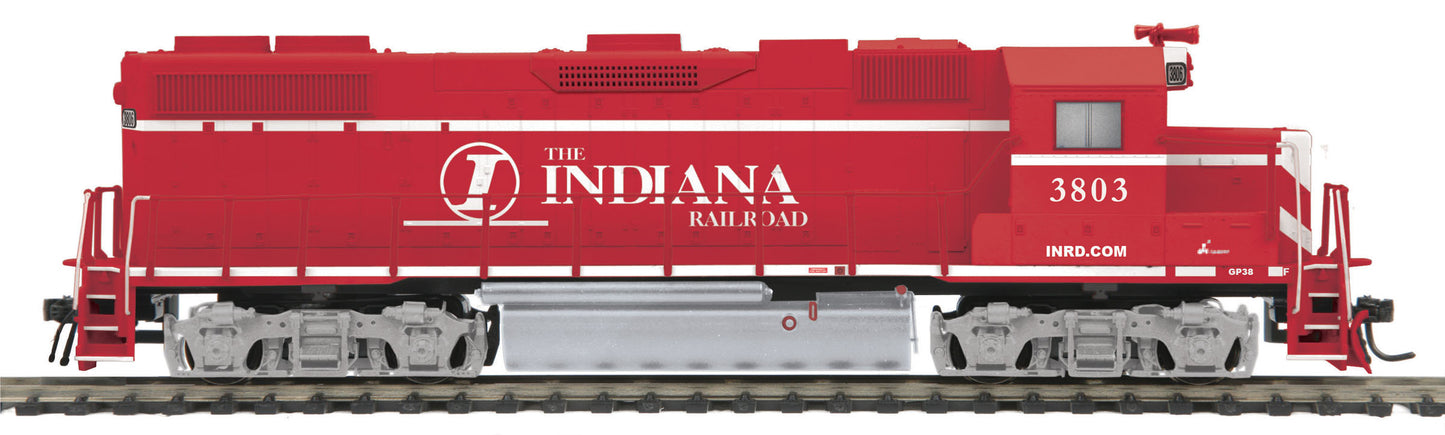 MTH 85-2024-1 HO Indiana Railroad GP38-2 Diesel Engine with Proto-Sound 3 #3803