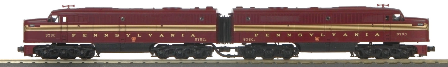 MTH 30-20278-1 PRR Alco PA AA Diesel Engine Set w/PS 3.0 #5750/5752
