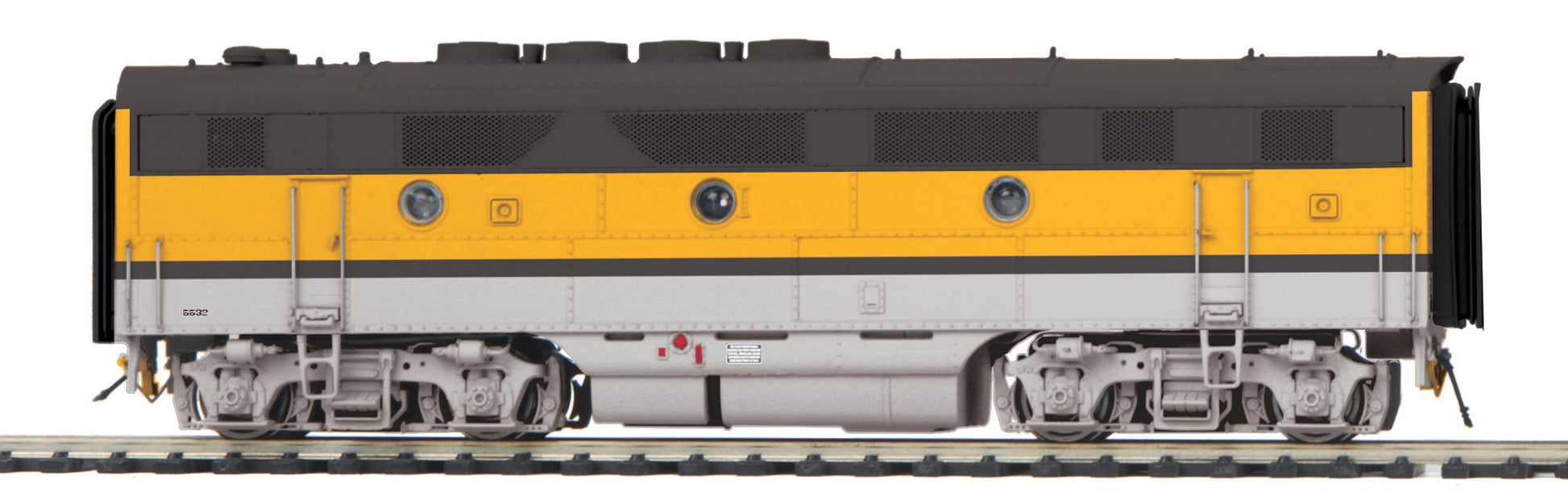 MTH 80-2199-0 HO Denver & Rio Grande Western F-3B Diesel Locomotive #5532