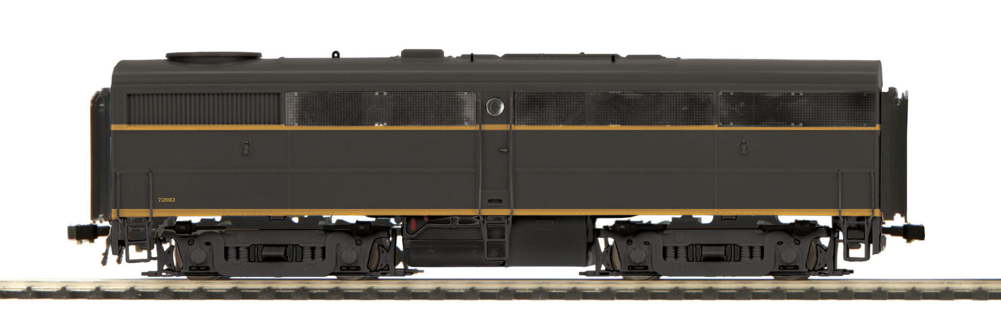 MTH 80-2214-0 HO Erie Alco FB-1 Unit Diesel Locomotive (DCC Ready) #729B