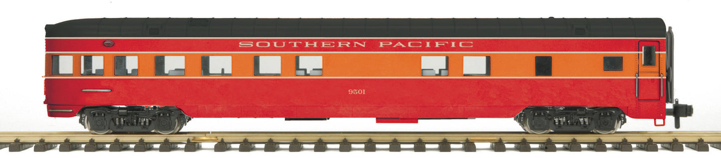 MTH 7068028 1 Gauge Southern Pacific SL Smooth-Side Observation RailKing #9501