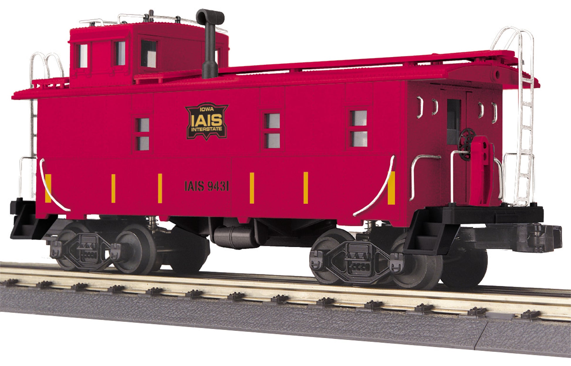 MTH 30-77280 O Iowa Interstate Offset Steel Caboose Car #9431