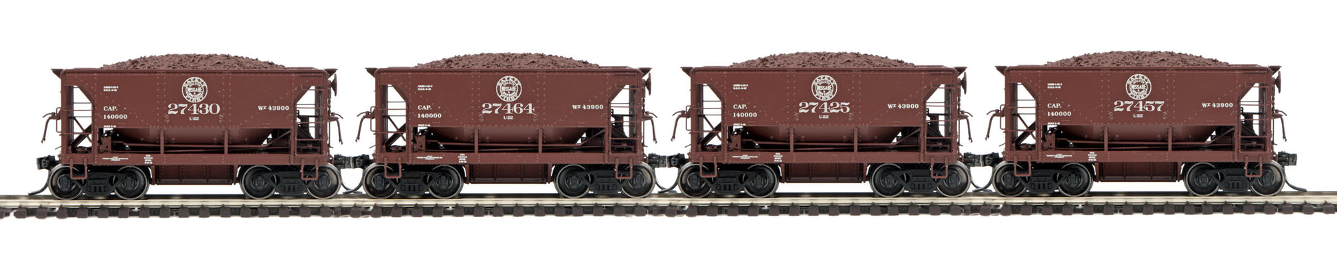 MTH 80-9008-7 HO Duluth Missabe & Iron Range 70-Ton CD Ore Car U22 #1