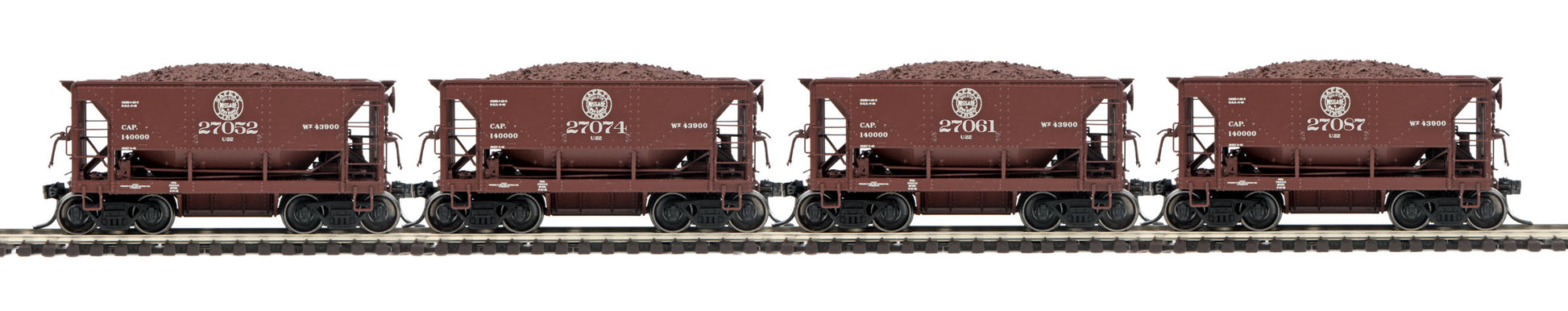 MTH 80-9008-8 HO Duluth Missabe & Iron Range 70-Ton CD Ore Car U22 #2
