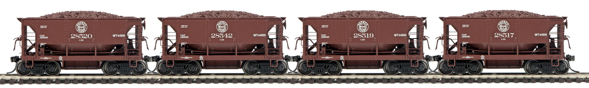 MTH 80-9009-0 HO Duluth Missabe & Iron Range 70-Ton CD Ore Car U25 #1