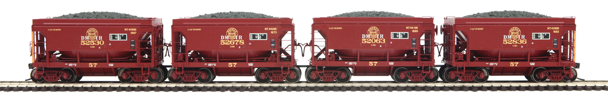 MTH 80-9009-5 HO Duluth Missabe & Iron Range 70-Ton CD Ore Car U30 #1