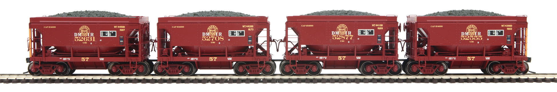 MTH 80-9009-6 HO Duluth Missabe & Iron Range 70-Ton CD Ore Car U30 #2