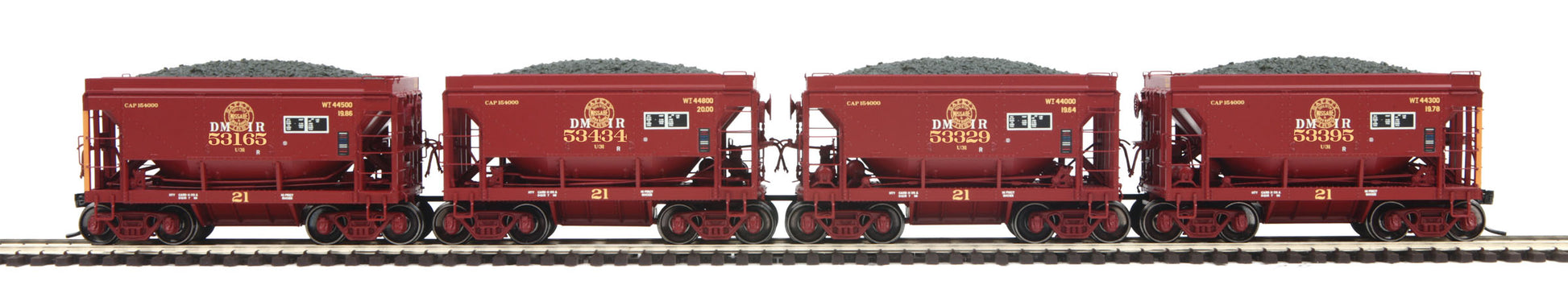 MTH 80-9009-8 HO Duluth Missabe & Iron Range 70-Ton CD Ore Car U31 #2