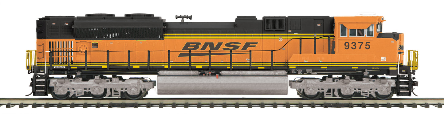MTH 20-20521-1 Burlington Northern Santa Fe SD70ACe Diesel Engine w/ P-S 3 #3975