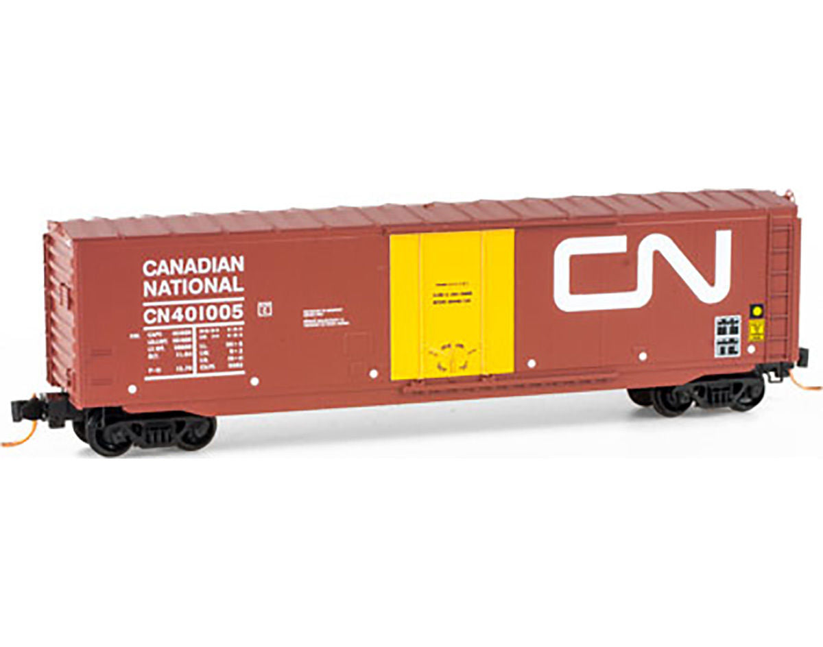 Micro-Trains 03800310 N Canadian National 50' Steel Plug Door Boxcar #401005