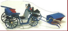 Shire Scenes SZ57 1:220 Victoria Elegant Open-Sided Carriage Kit