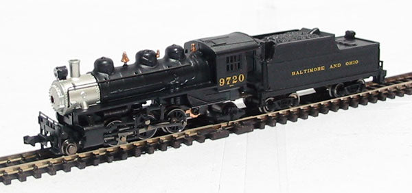 Bachmann 51562 N Baltimore & Ohio 2-6-2 Prairie Steam Locomotive & Tender #9720