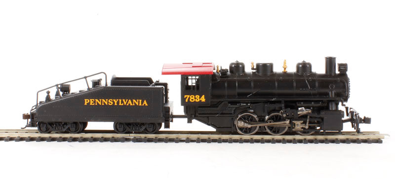 Bachmann 51604 HO Pennsylvania 0-6-0 w/Slope-Back Tender w/DCC Steam Loco #7834