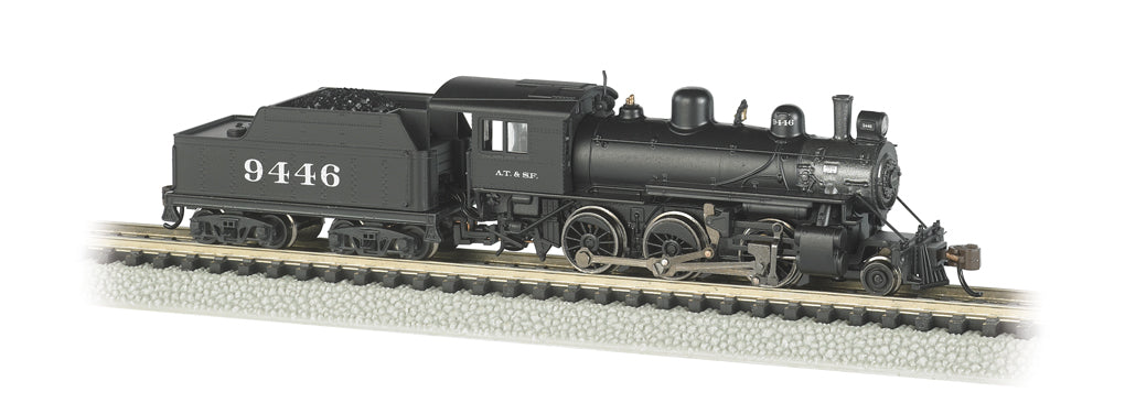 Bachmann 51754 N Santa Fe Alco 2-6-0 Steam Locomotive & Tender w/DCC #9446