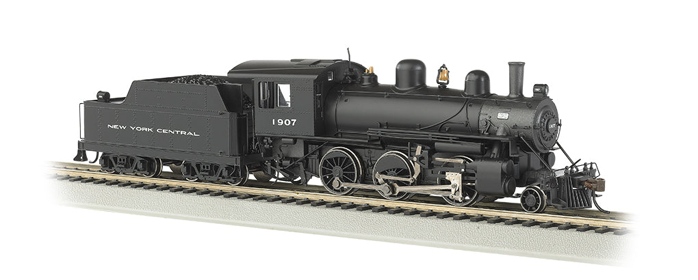 Bachmann 51708 HO New York Central Alco 2-6-0 Steam Locomotive & Tender #1907