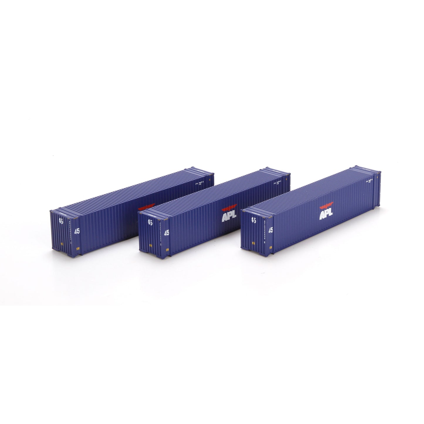 Athearn 27775 HO APL American President Lines 45' Container (Set of 3)