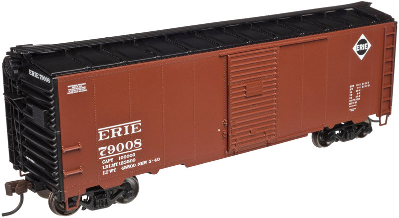 Atlas 20003231 HO Erie 1937 40' Boxcar Kit #79008