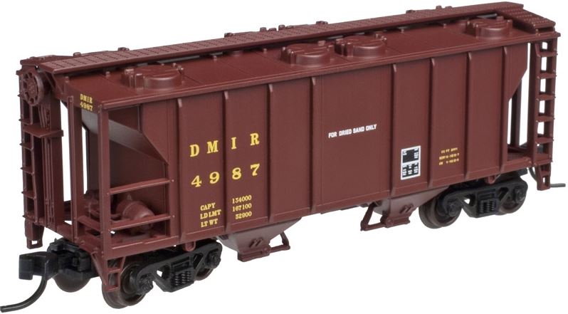 Atlas 50002111 N Duluth Missabe & Iron Range PS-2 Covered Hopper #4987