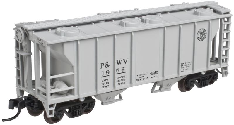 Atlas 50002118 N Pittsburgh and West Virginia PS-2 Covered Hopper #1955