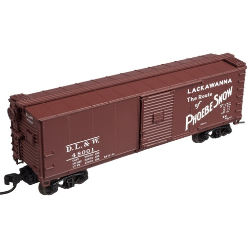Atlas 50002326 N Delaware, Lackawanna & Western USRA Steel Rebuilt Boxcar #48001