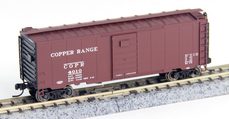 Atlas 50002345 N Copper Range PS-1 40' Boxcar with 6' Door #4010
