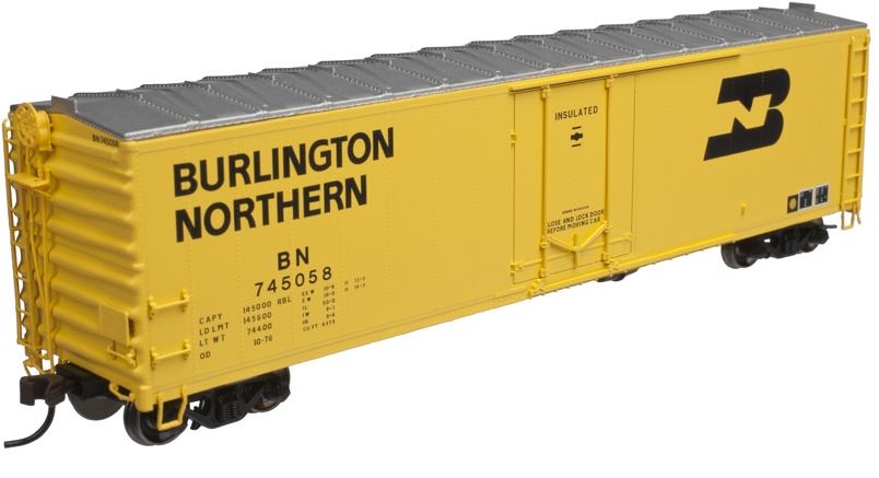 Atlas 20002962 HO Burlington Northern 50' Plug-Door Boxcar #745058