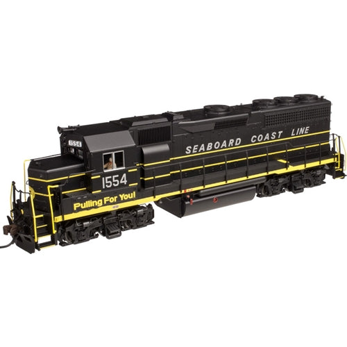 Atlas 10001696 HO Seaboard Coast Line EMD GP40 Low Nose Diesel Engine #1554