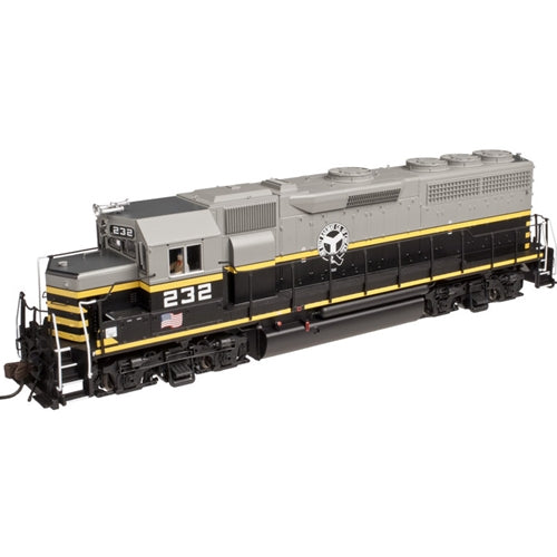 Atlas 10001738 HO Belt Railway of Chicago EMD GP40 Low Nose Diesel Engine #232