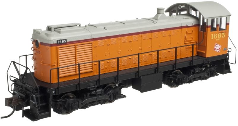 Atlas 10001917 HO Milwaukee Road Alco S2 Diesel Engine with Sound & DCC #1665