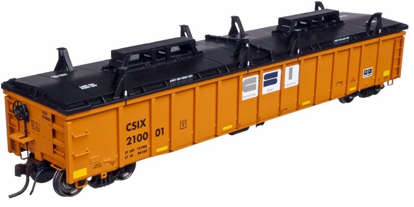 Atlas 20003251 HO California Steel Ind. Thrall 2743 Covered Gondola #210001