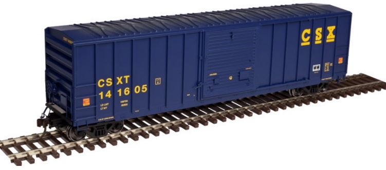Atlas 20003330 HO CSX FMC 5077 Single Door Boxcar Early Version #141605