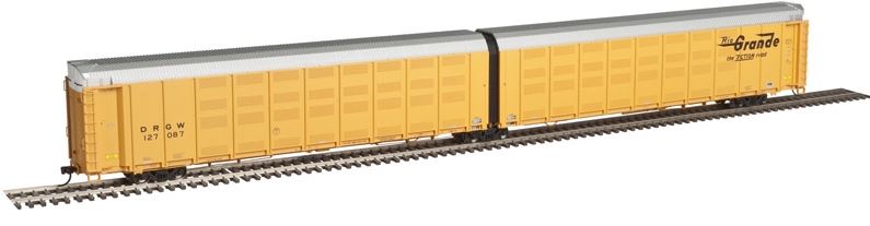 Atlas 20003356 HO DRGW Master Line Thrall Articulated Auto Carrier #127087
