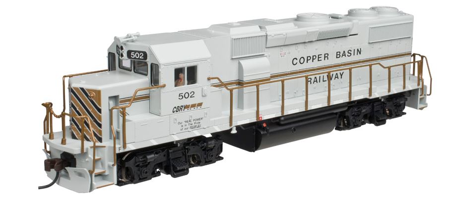 Atlas 10001788 HO Copper Basin Railway GP39-2 Phase II Diesel Locomotive #502