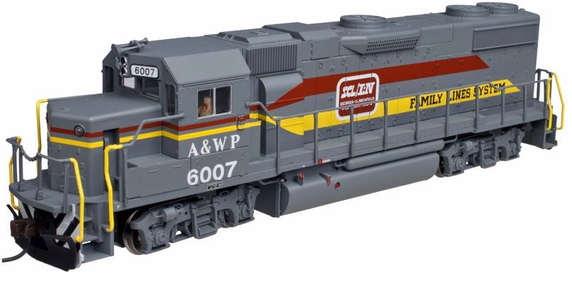 Atlas 10001767 HO Family Lines/A&WP EMD GP38-2 Diesel Locomotive Sound/DCC #6007