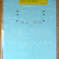 A-Line 27807 HO Husky-Stack Car Decal Coe Railing Leasing / Greenbrier Leasing