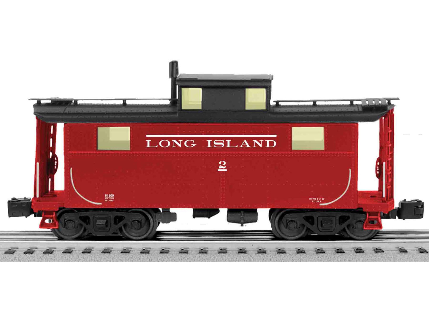Lionel 6-81809 O Long Island N5B Cupola Caboose w/Lights & Smoke #2
