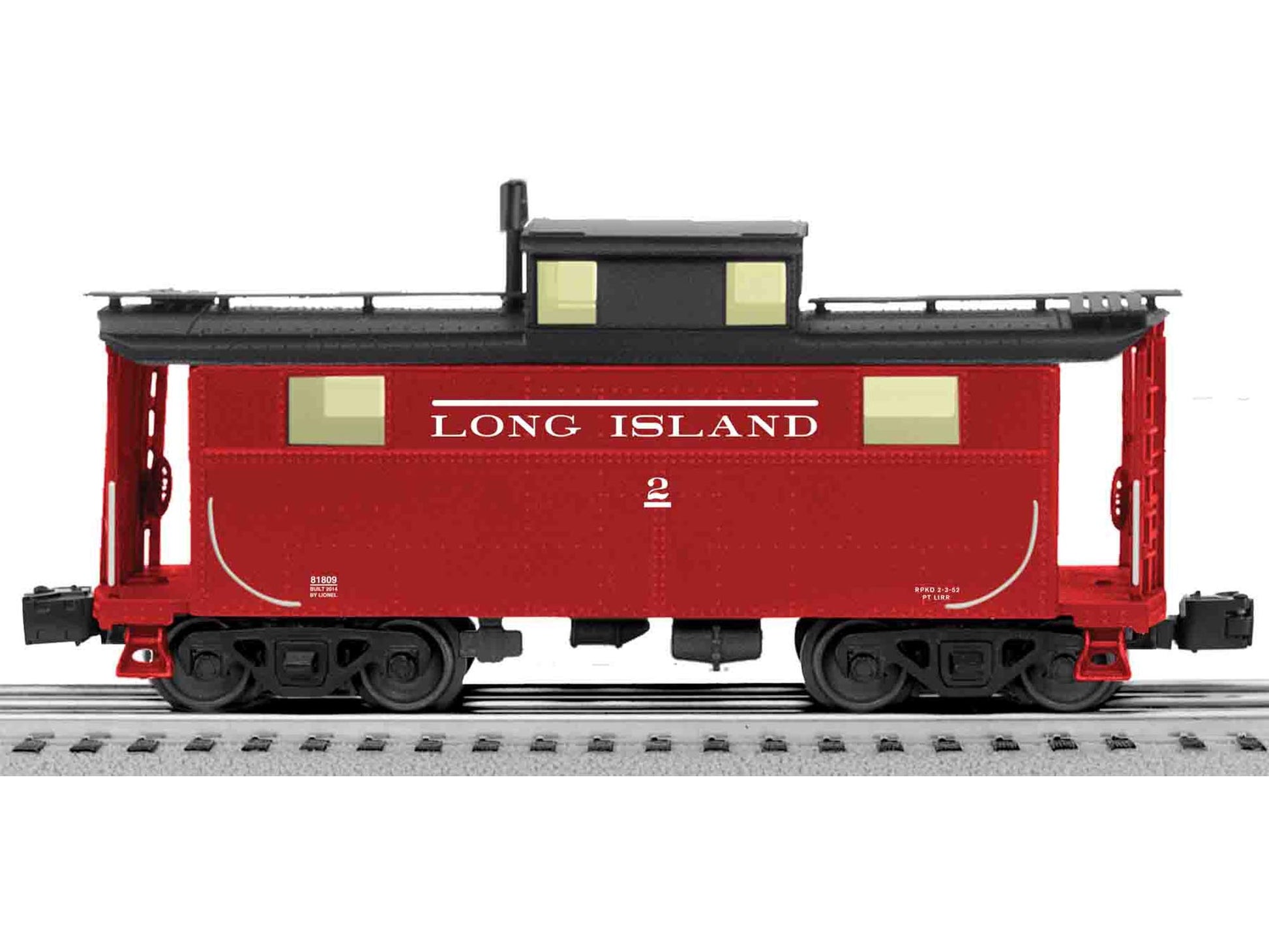 Lionel 6-81809 O Long Island N5B Cupola Caboose w/Lights & Smoke #2