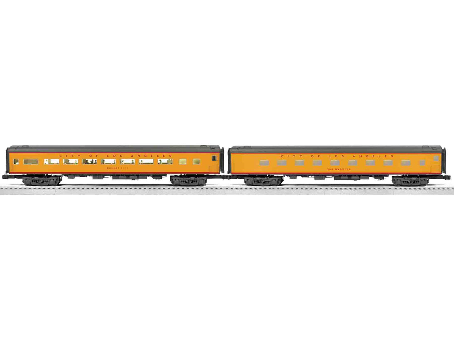 Lionel 6-81978 Union Pacific 18" Aluminum Passenger Coach & Sleeper Cars