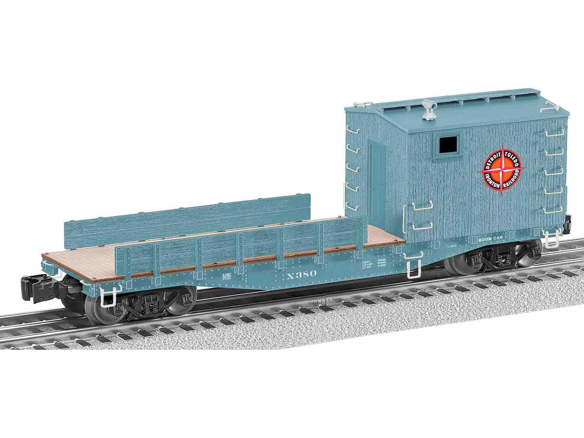 Lionel 6-81887 O Detroit, Toledo & Ironton Boom Car w/Legacy RailSounds #X380