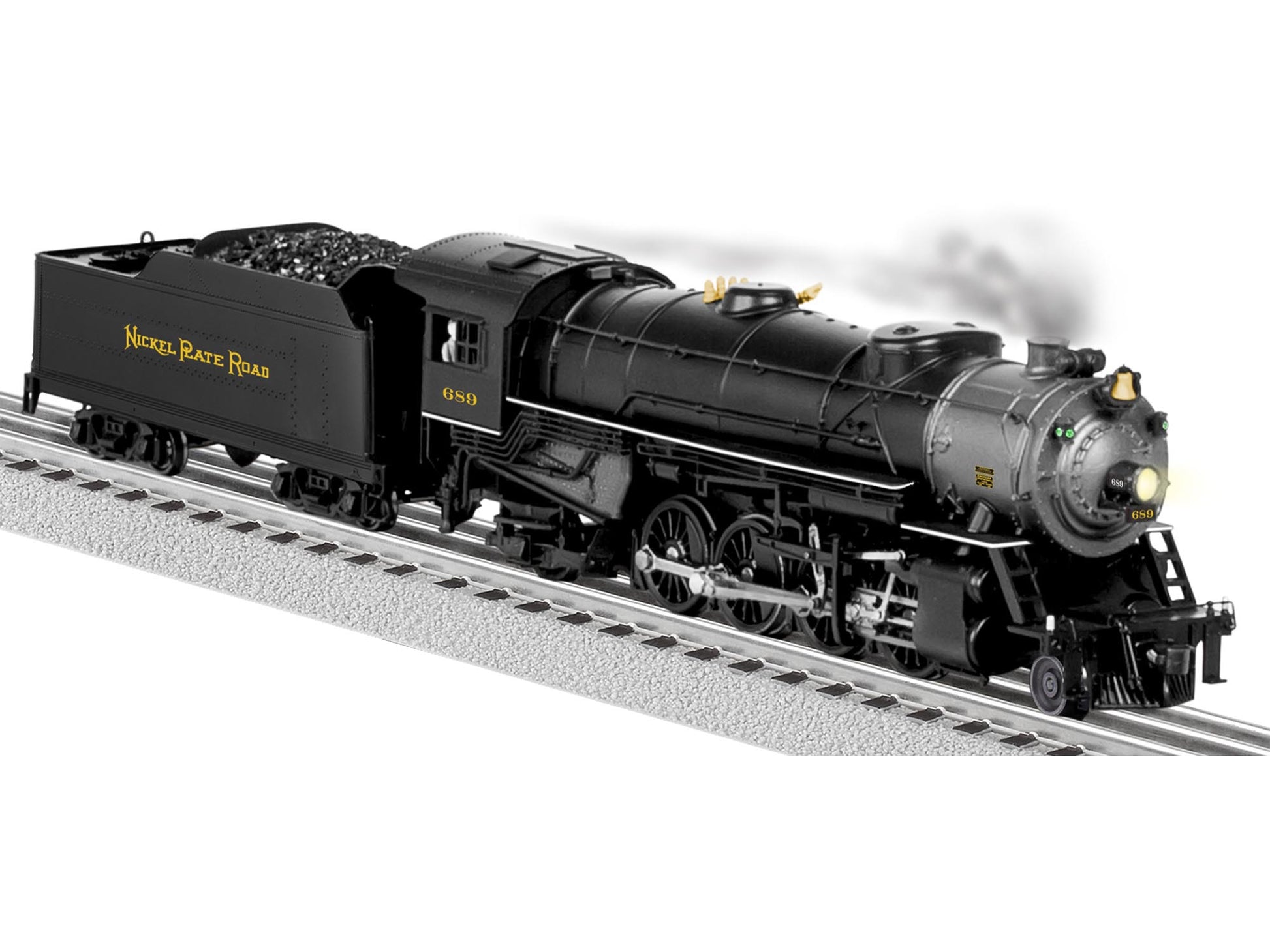 Lionel 6-81194 O Nickel Plate Heavy Mikado Legacy Steam Locomotive #689 - 3-Rail