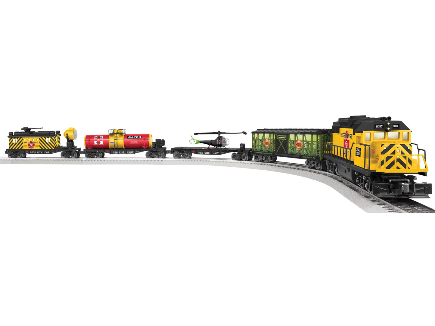 Lionel 6-82099 Zombie Apocalypse LionChief O Gauge Diesel Train Set