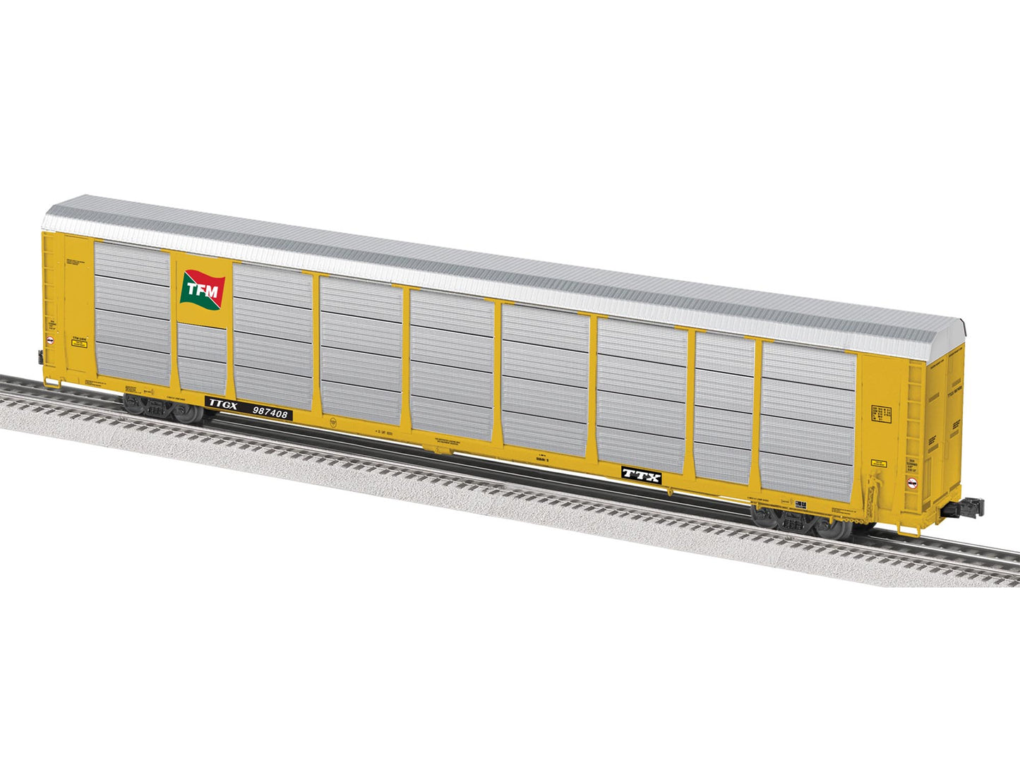 Lionel 6-82504 O Transportacion Ferroviaria Mexicano 89' Auto Carrier #987408