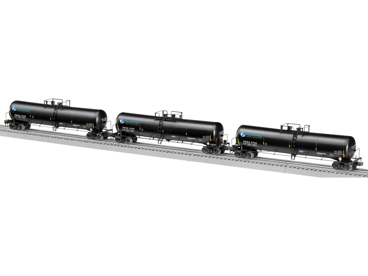 Lionel 6-82644 O Philadelphia 30K-Gallon Tank Car 3-Pack #0789, 0765, 0750