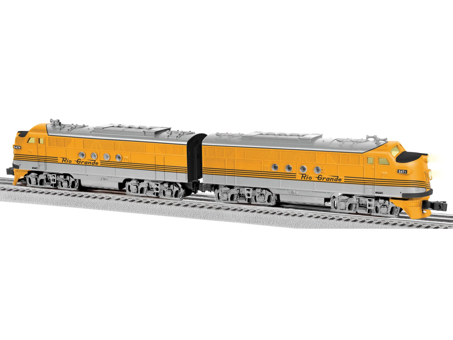 Lionel 6-82299 Rio Grande LionChief Plus FT AA Diesel Locomotive #5471/#5474
