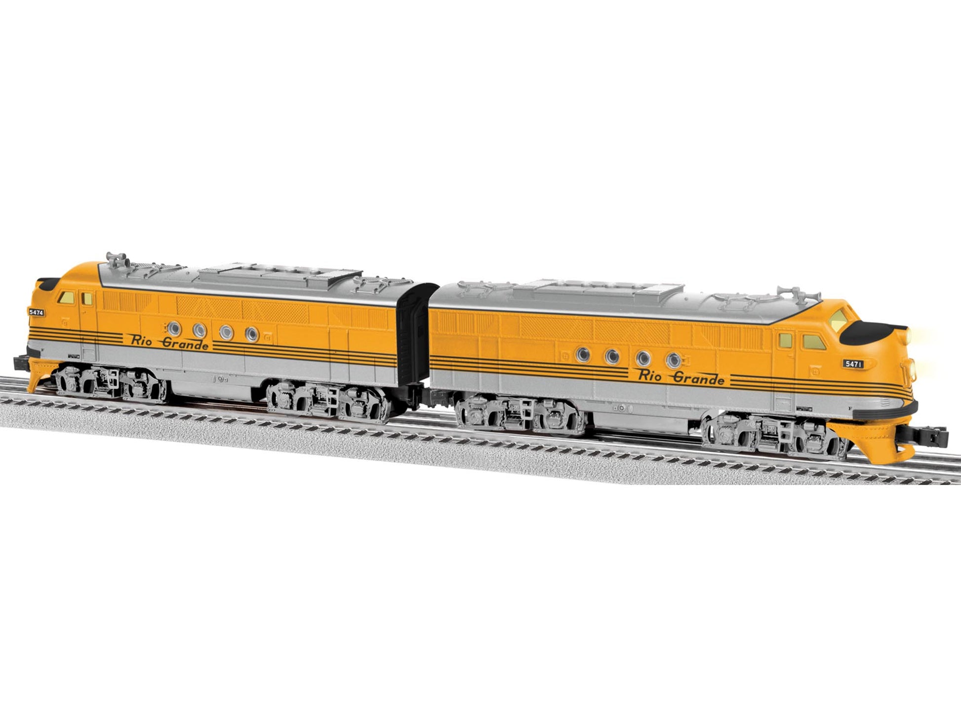 Lionel 6-82299 Rio Grande LionChief Plus FT AA Diesel Locomotive #5471/#5474